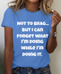 Old Geezer Funny Sayings Print Crew Neck T-shirt