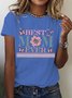 Best Mom Ever Mom Gift Cotton T-shirt