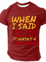 Sarcastic Quotes For Stupid People Cotton T-Shirt