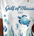 Women's Gulf Of Mexico Print T-Shirt